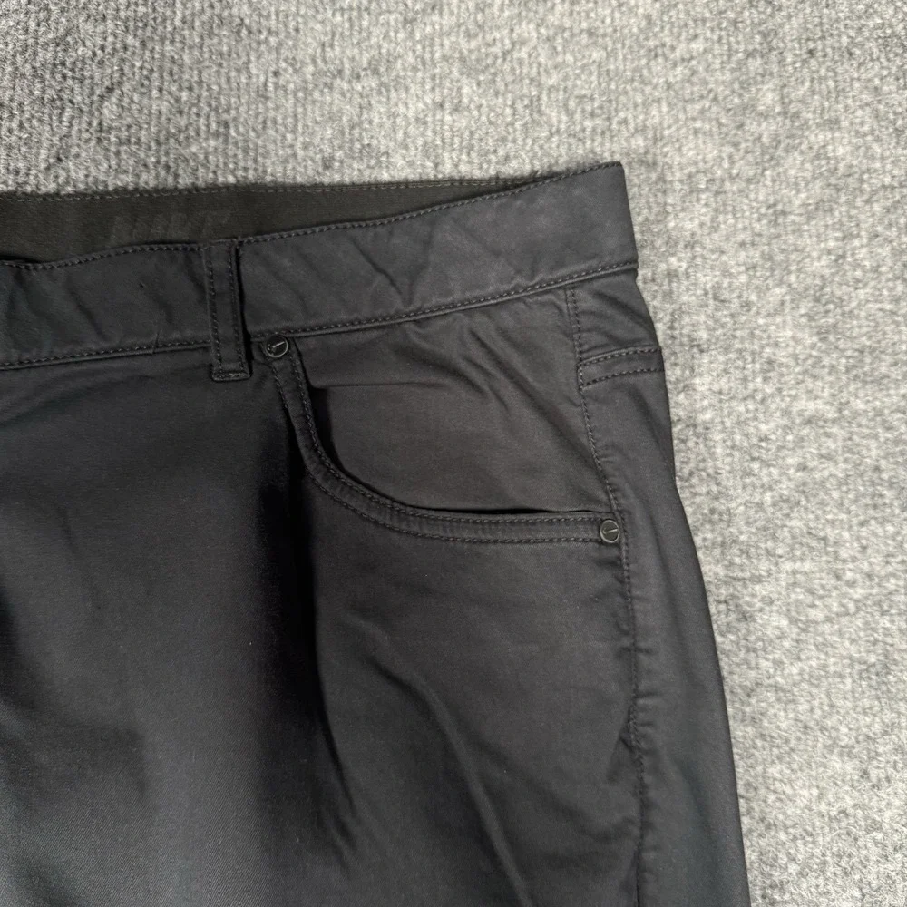 Nike Pants Performance Dri Fit Mens 38x30 Black Stretch Standard Golf Outdoor - Picture 5 of 12